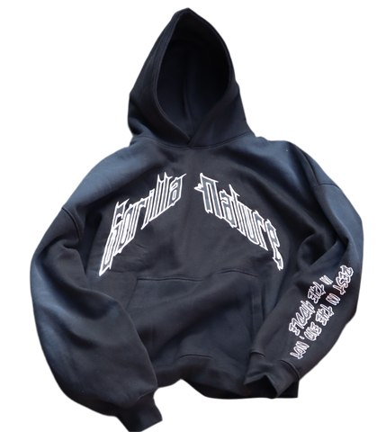 Black Sundried Hoodie